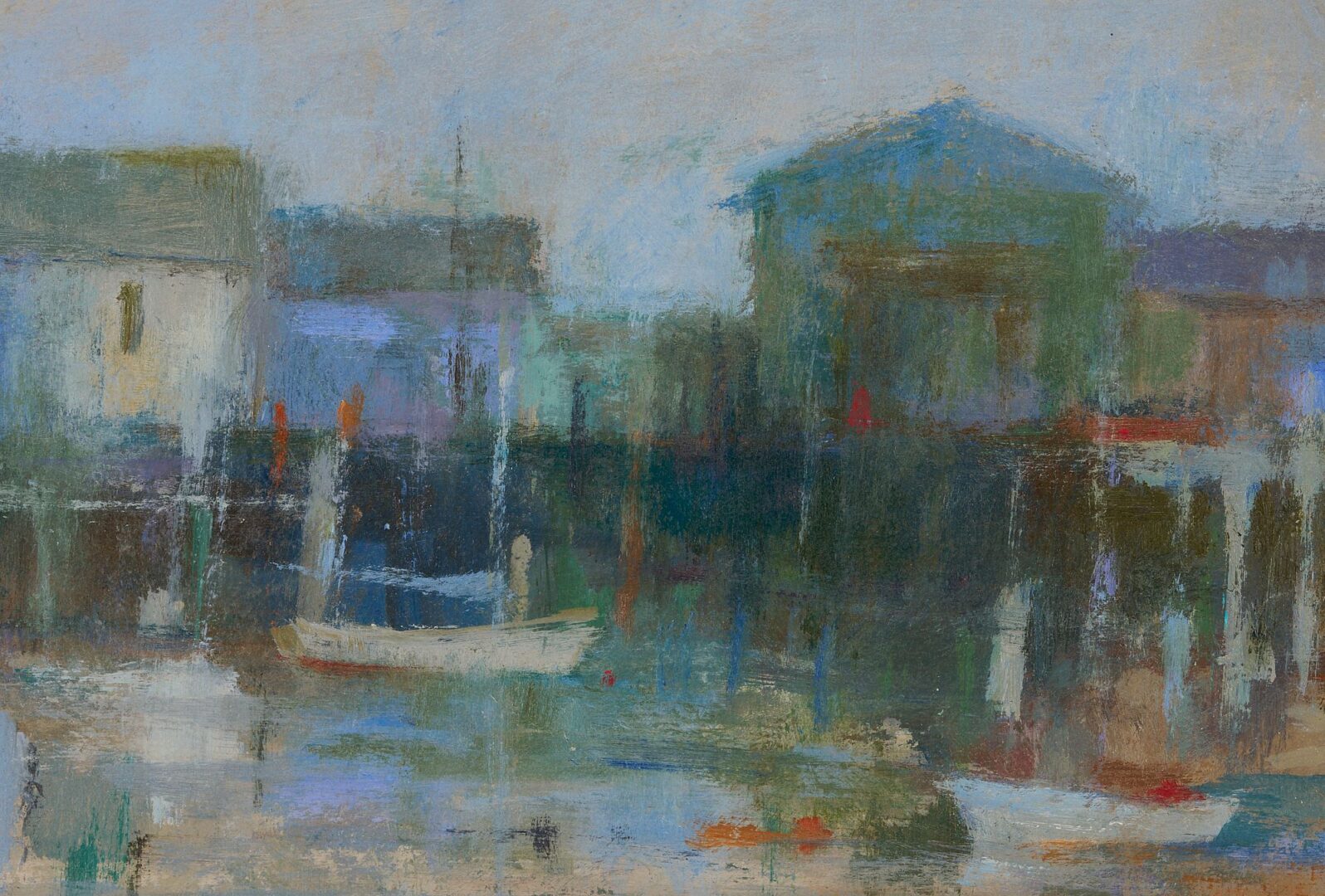 Lot 764: 2 Helen St. Clair Oil on Board Scenes