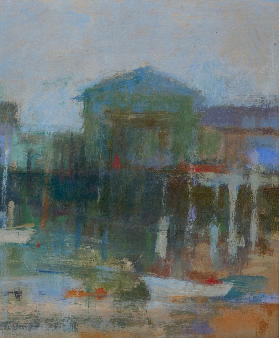 Lot 764: 2 Helen St. Clair Oil on Board Scenes