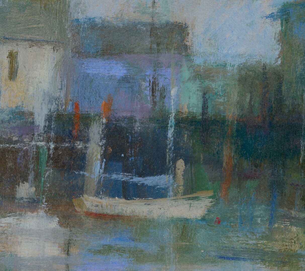 Lot 764: 2 Helen St. Clair Oil on Board Scenes