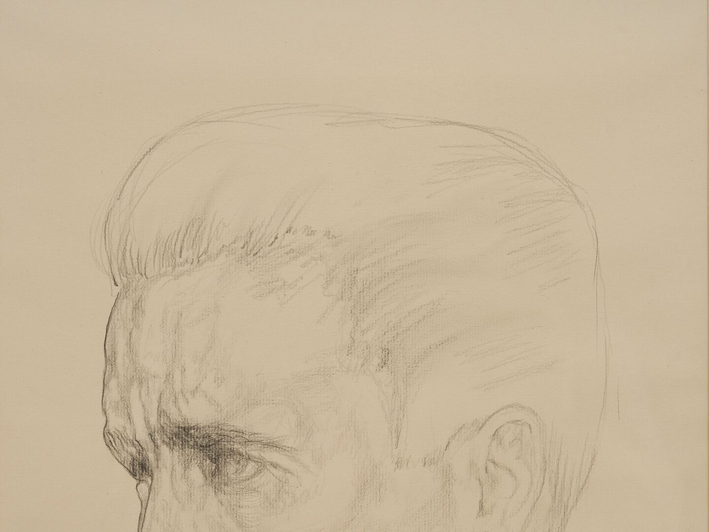 Lot 775: Portrait Drawings of Andrew Wyeth & Paull Anderson