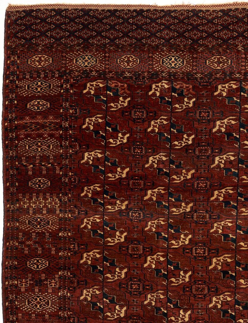 Lot 811: Antique Tekke Turkoman Main Carpet,  circa 1870