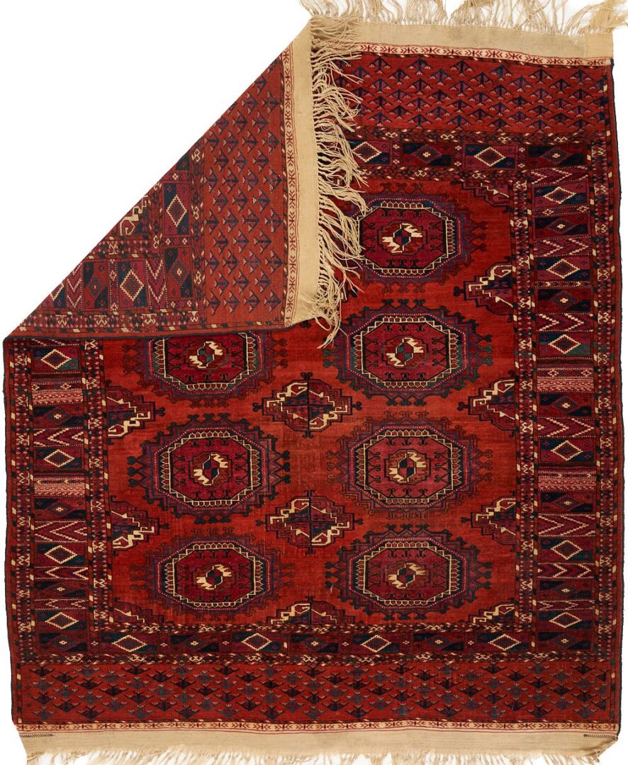 Lot 812: Antique Tekke Chuval Turkoman Rug