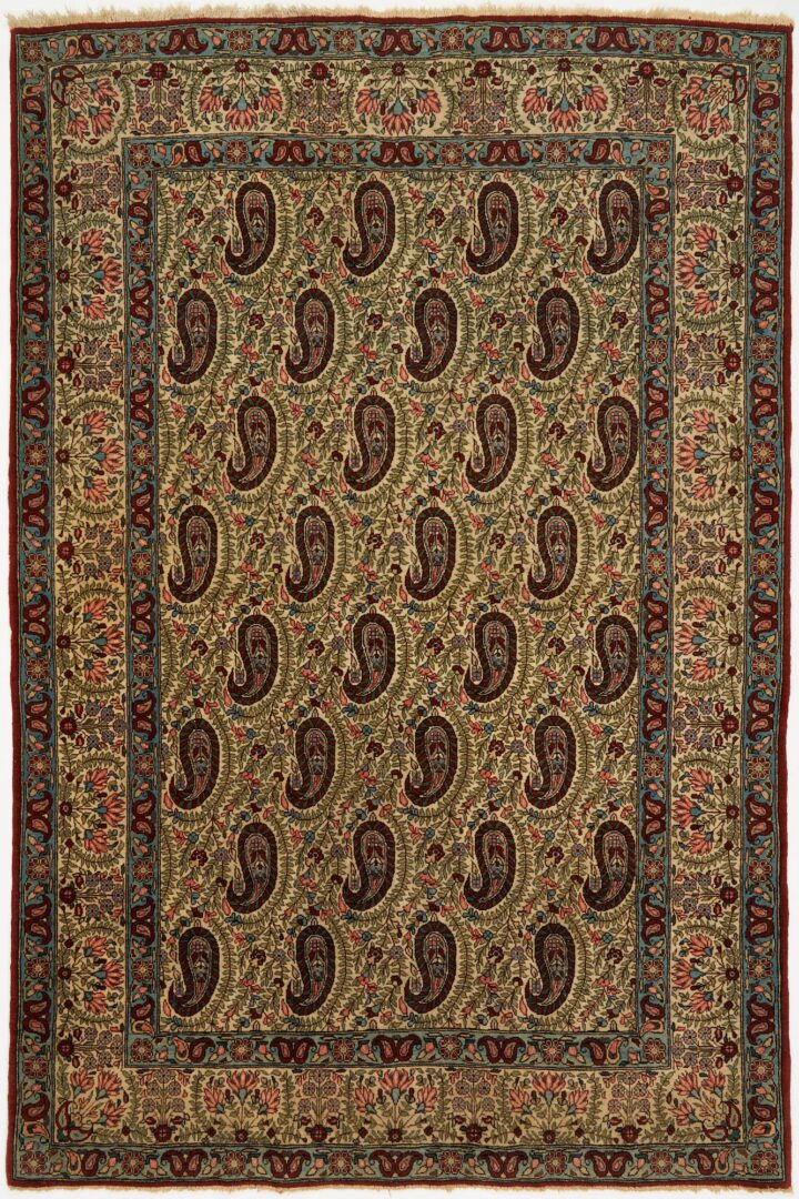 Lot 815: Persian Kerman or Kirman Rug / Carpet, 6' 7" x 4' 5"