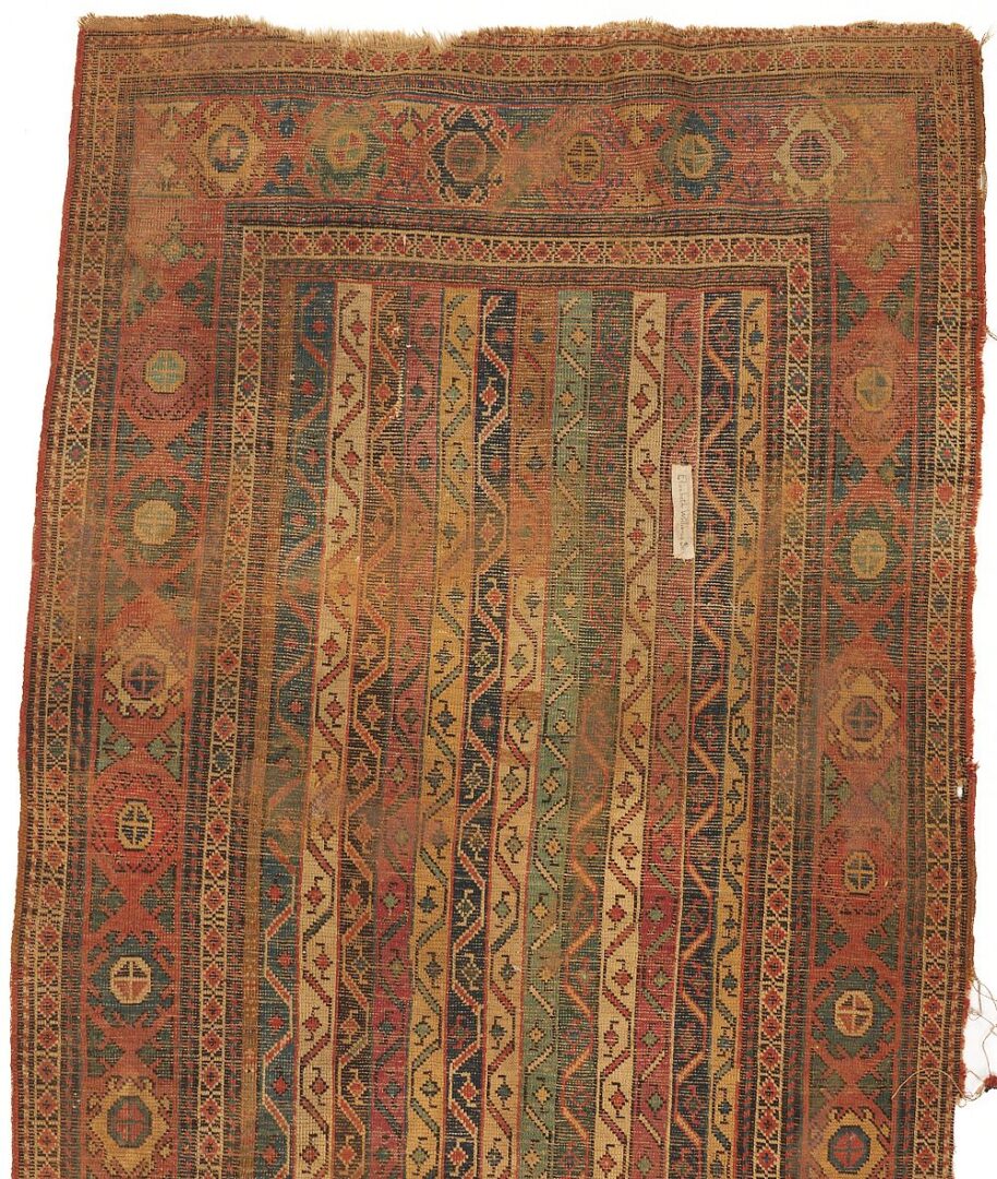 Lot 817: Caucasian Kazak Runner, Stripe Motif