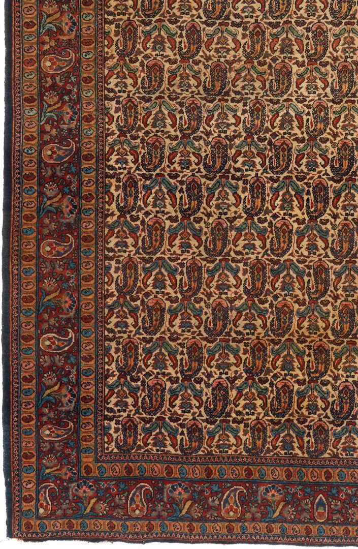 Lot 821: Persian Kashan Rug, Boteh Design