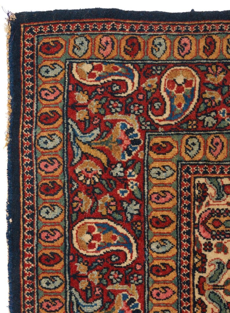 Lot 821: Persian Kashan Rug, Boteh Design