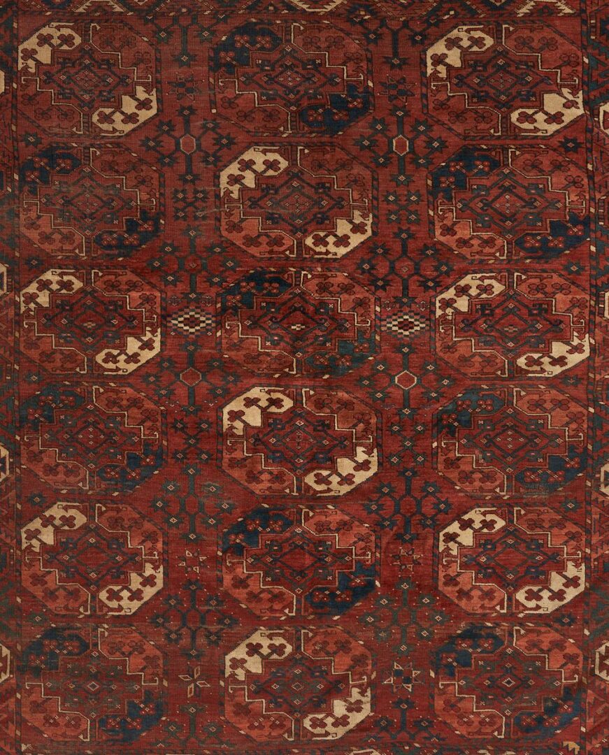 Lot 823: Antique Turkman Ersari Main Carpet