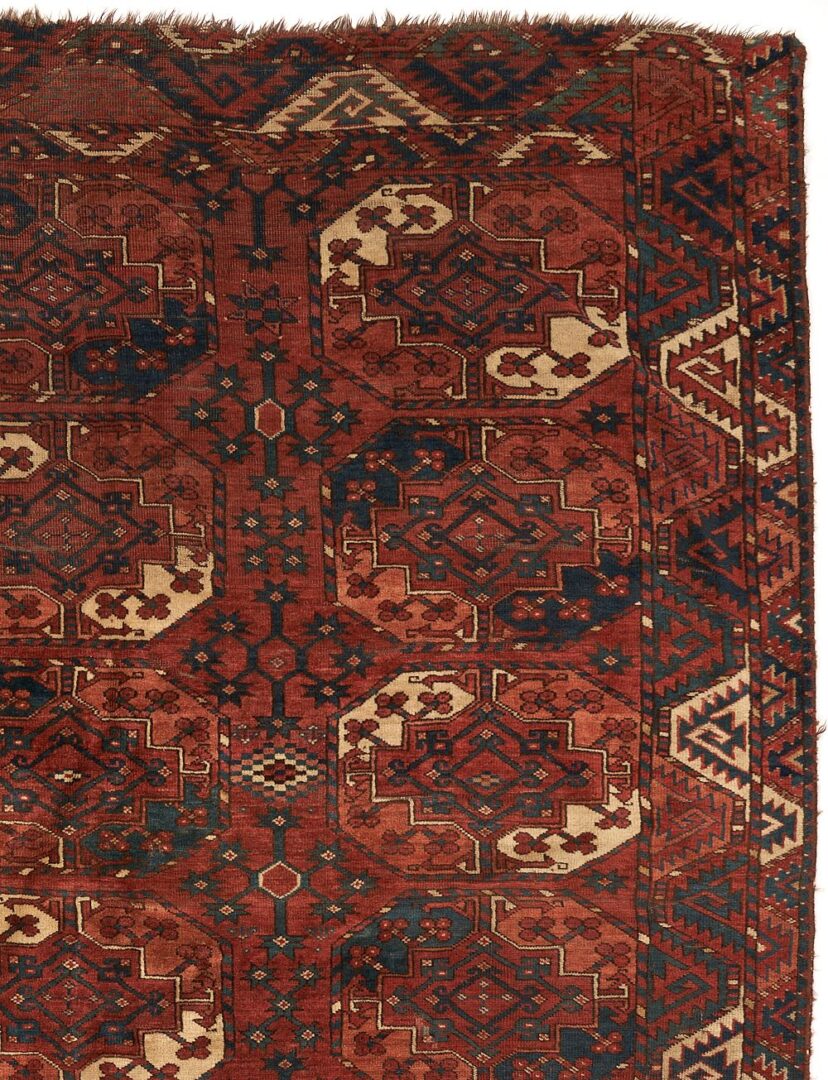 Lot 823: Antique Turkman Ersari Main Carpet