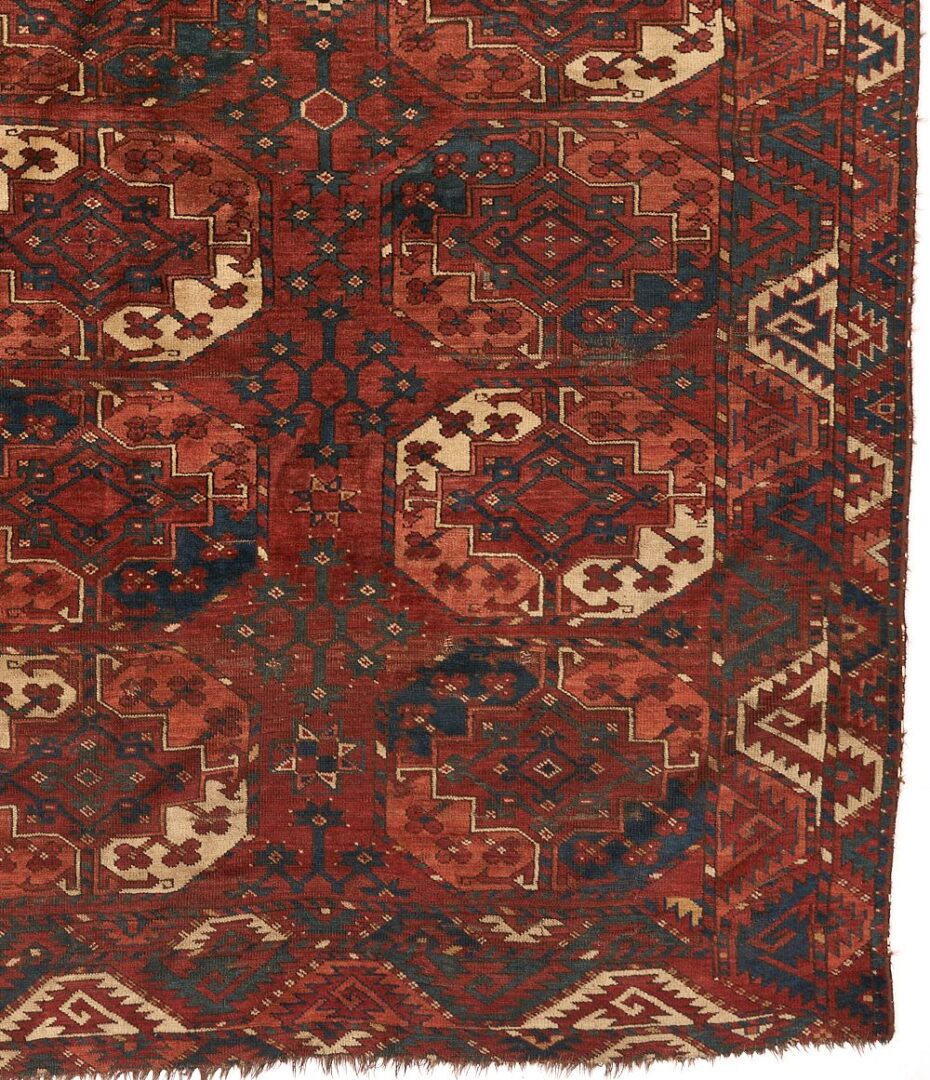 Lot 823: Antique Turkman Ersari Main Carpet