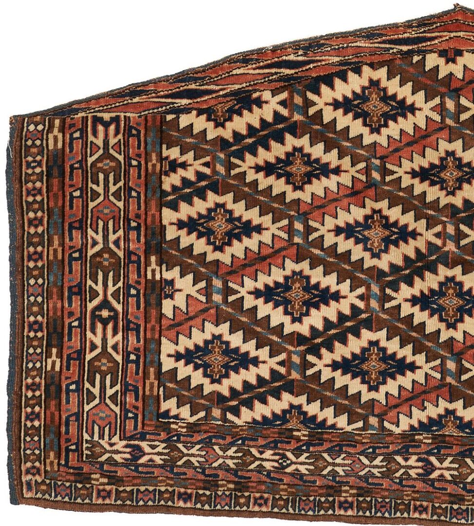 Lot 824: 2 Yomud or Yomut Asmalyk Turkestan Weavings