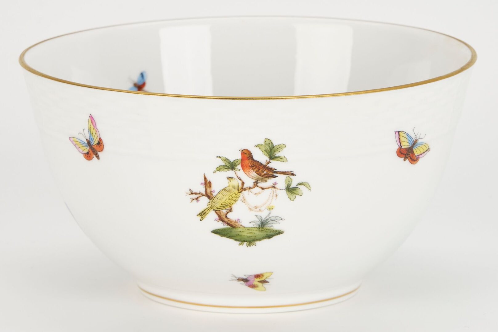 Lot 828: 17 pcs. Assorted Herend Porcelain incl. Rothschild Bird