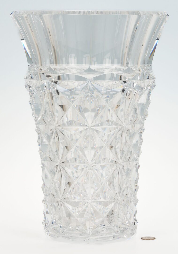 Lot 832: Large Baccarat Celimene Crystal Vase