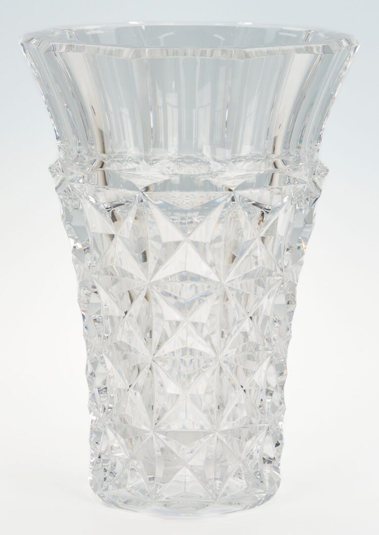 Lot 832: Large Baccarat Celimene Crystal Vase