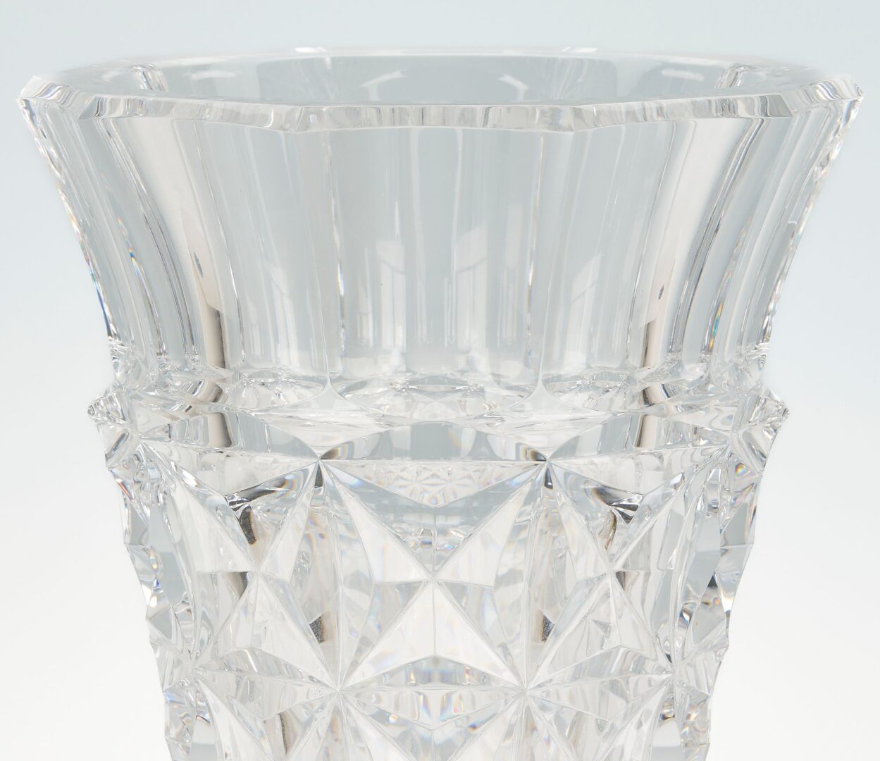 Lot 832: Large Baccarat Celimene Crystal Vase