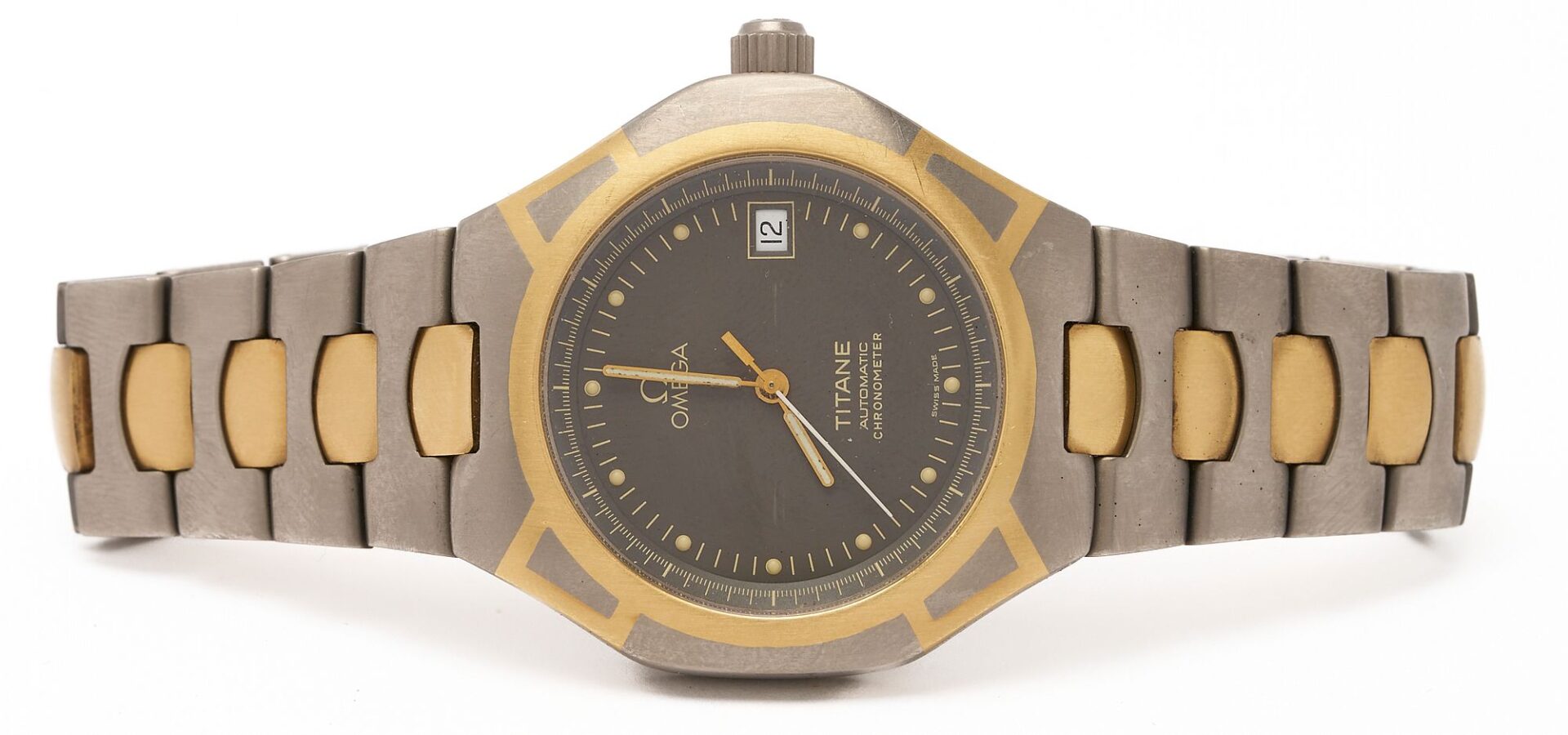 Lot 839: Omega Seamaster Titane Automatic Chronometer Wristwatch