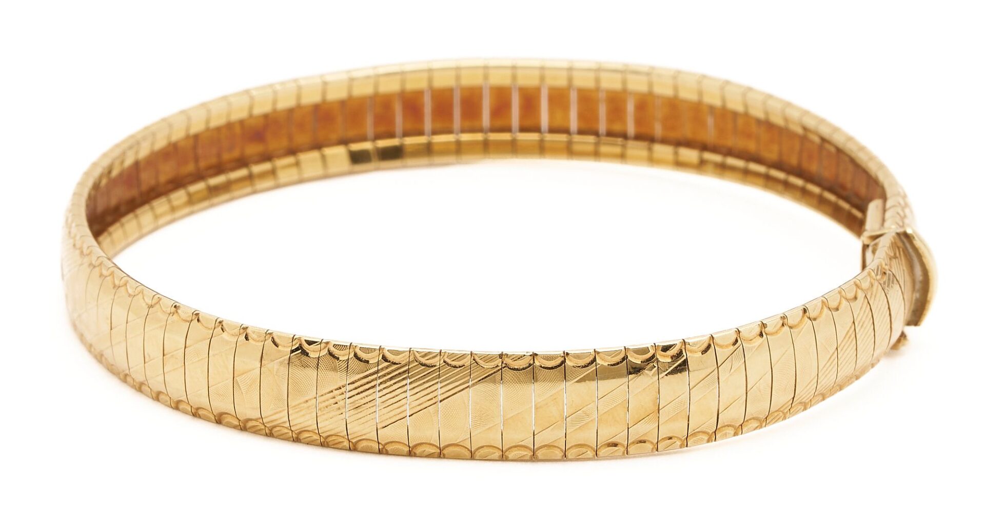 Lot 850: 14K Aurafin Gold Bracelet