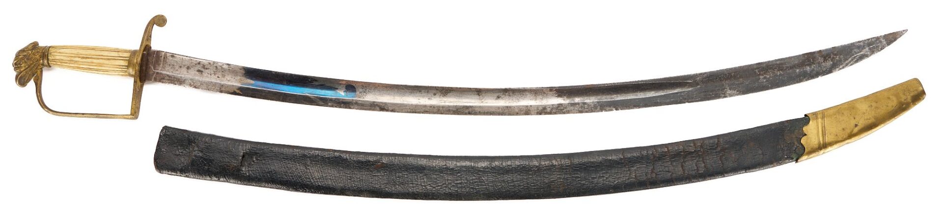 Lot 932: Eagle Head Calvary Sword with Scabbard