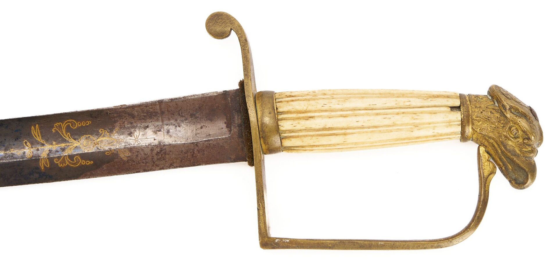 Lot 932: Eagle Head Calvary Sword with Scabbard