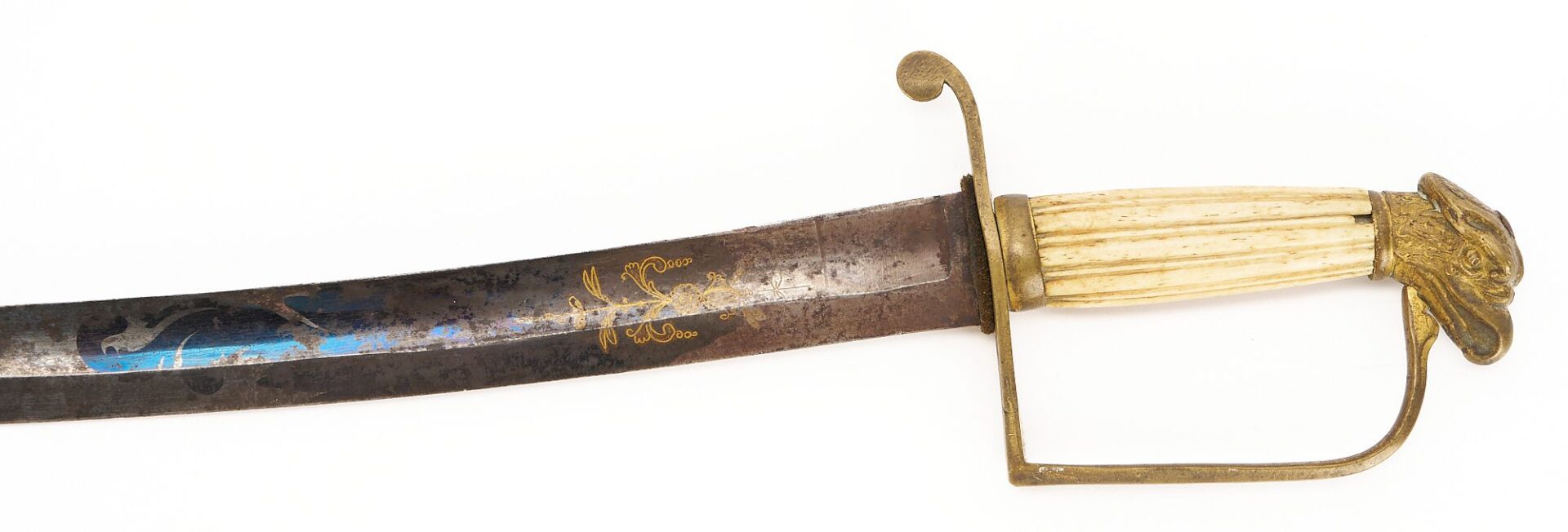 Lot 932: Eagle Head Calvary Sword with Scabbard