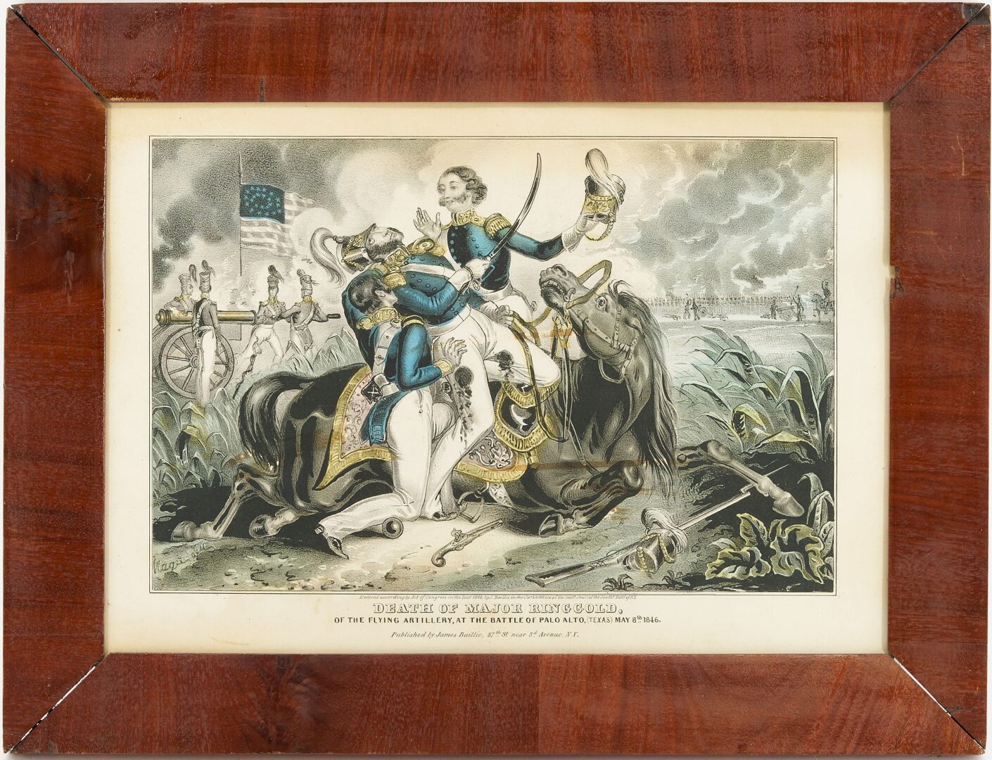 Lot 939: 6 American Historical Prints Relating to Mexican War, incl. Currier & Ives