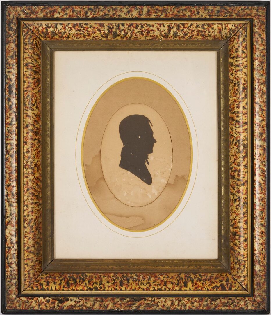 Lot 942: Early KY Silhouette, Col. Nathan Dollam