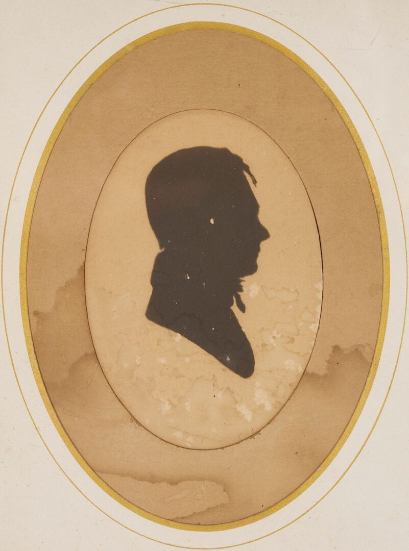 Lot 942: Early KY Silhouette, Col. Nathan Dollam