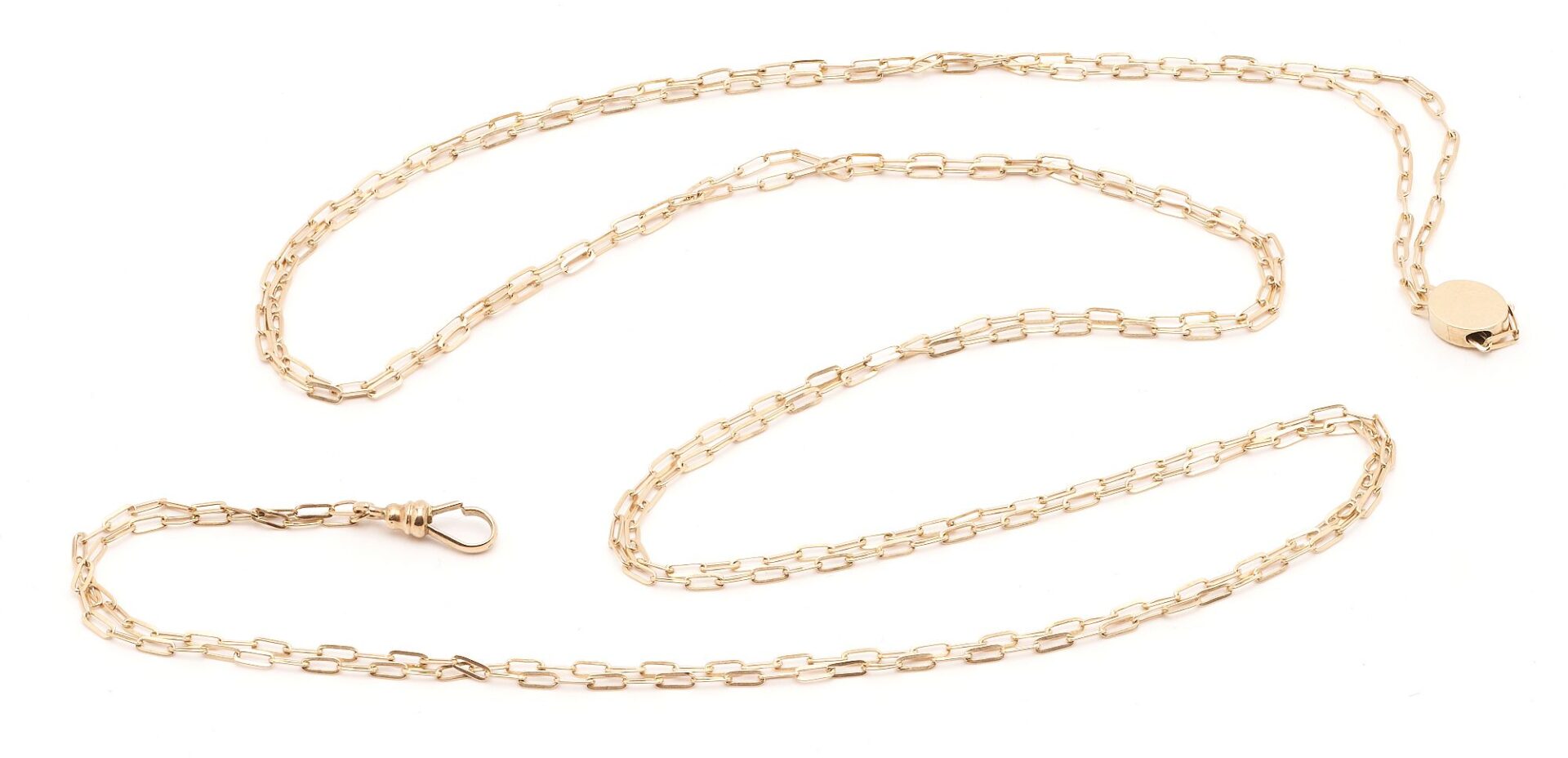 Lot 970: Gold & Gold Filled Pocket Watch Chain Lot