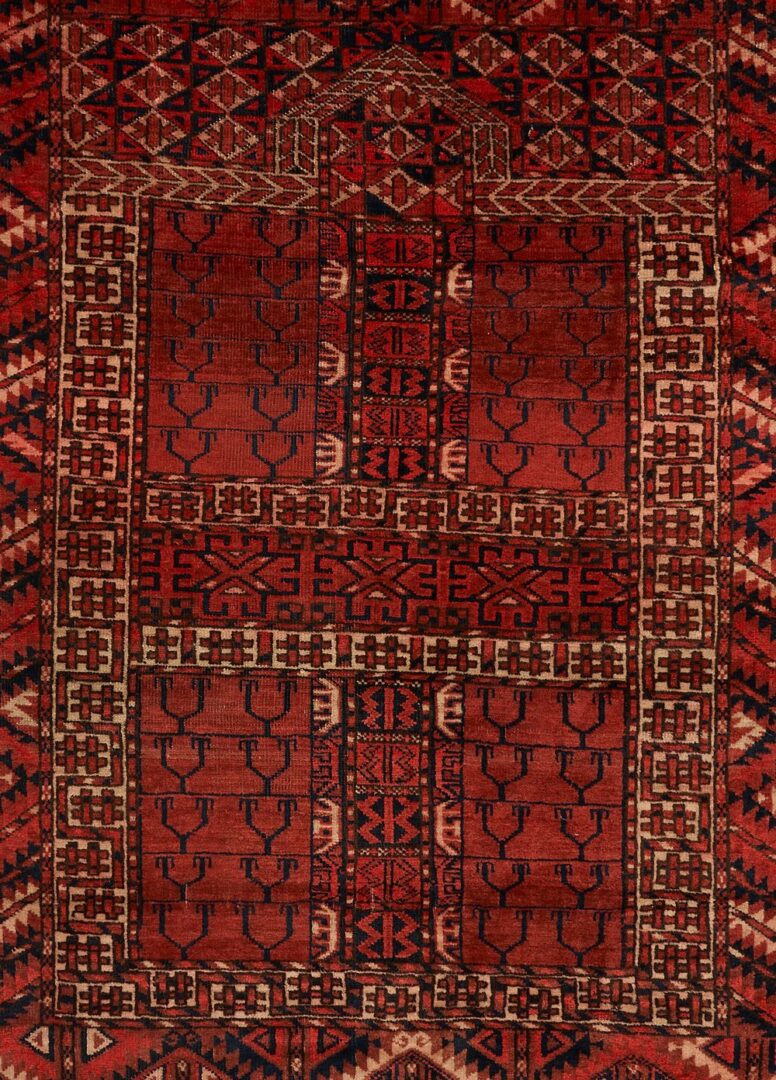 Lot 987: Antique YomudÃÂ or Yomut Turkmen Ensi Rug