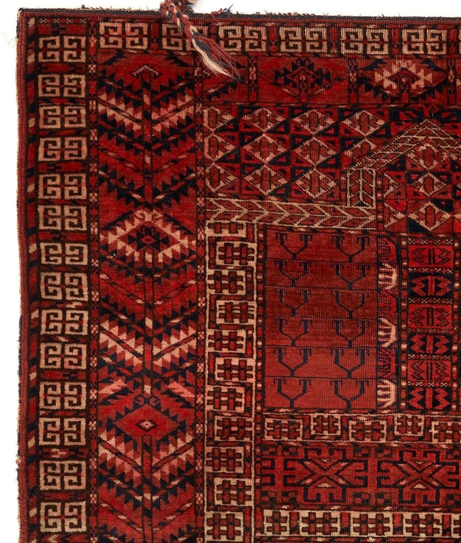 Lot 987: Antique YomudÃÂ or Yomut Turkmen Ensi Rug