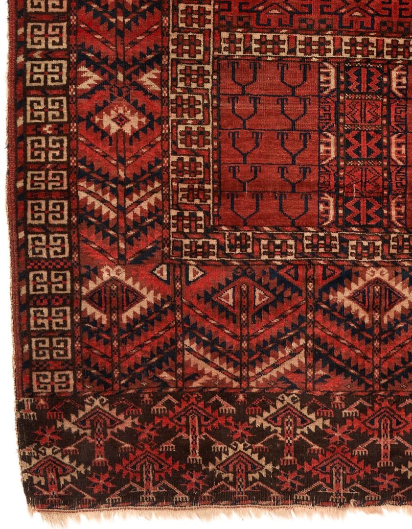 Lot 987: Antique YomudÃÂ or Yomut Turkmen Ensi Rug