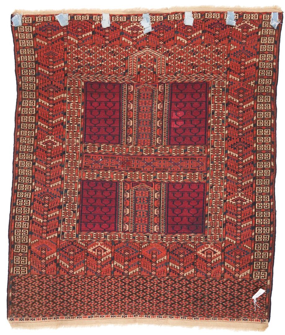 Lot 989: Antique Tekke Turkmen Ensi Rug