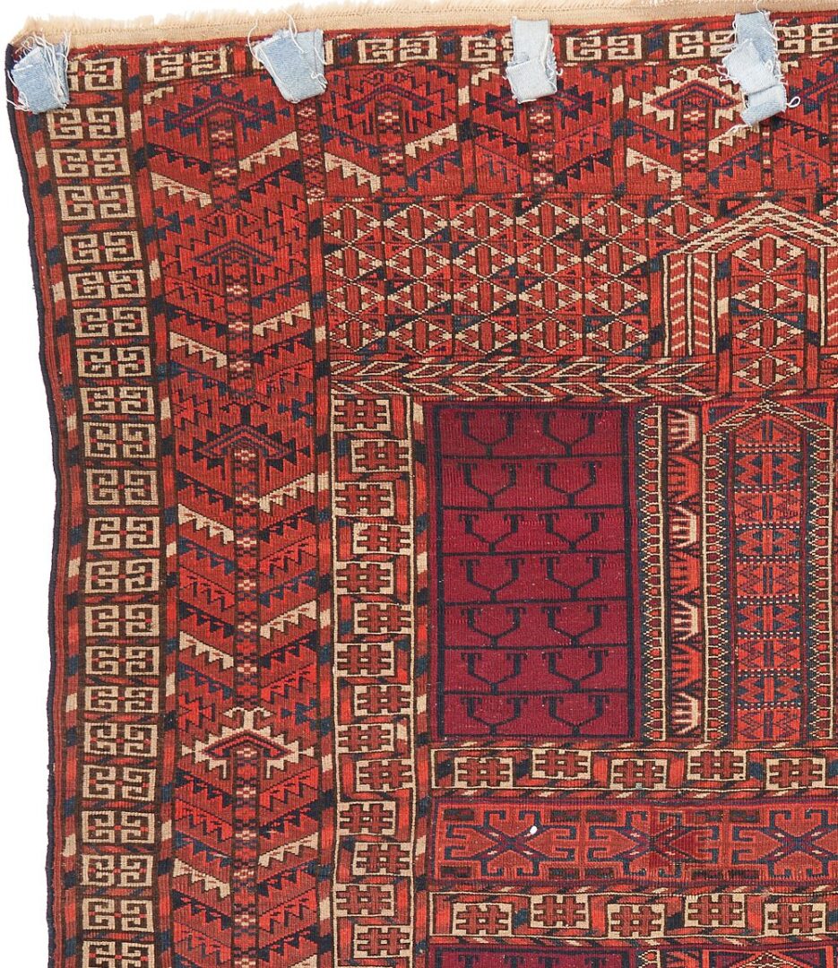 Lot 989: Antique Tekke Turkmen Ensi Rug