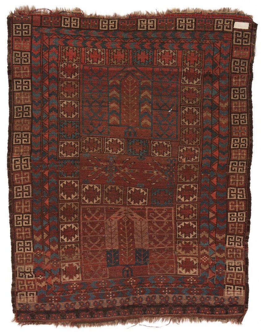 Lot 991: Antique Ersari Turkmen Ensi Rug