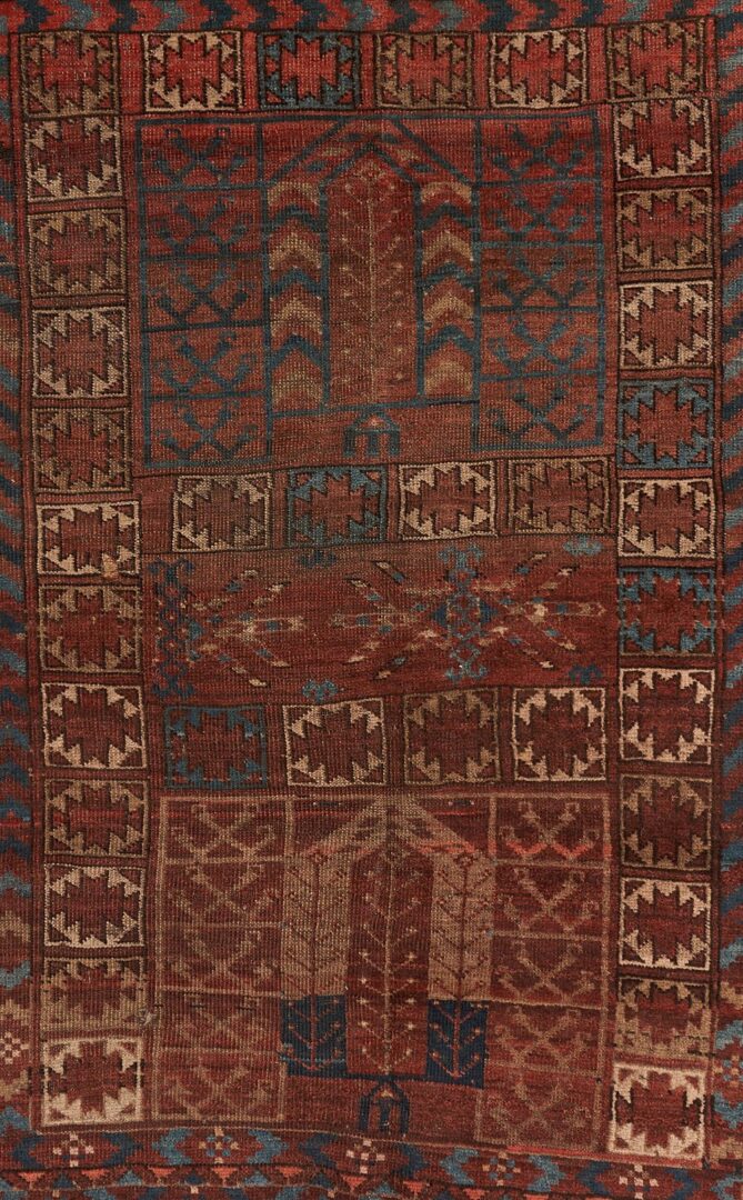 Lot 991: Antique Ersari Turkmen Ensi Rug