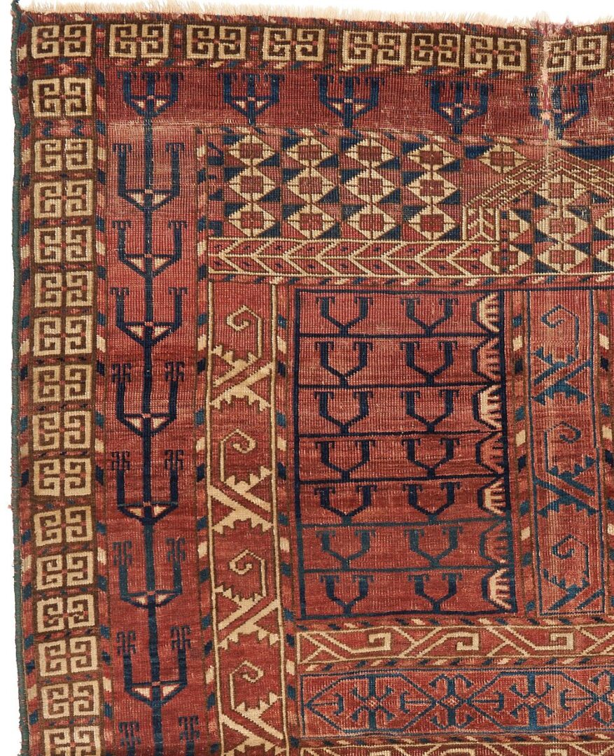 Lot 992: Antique Turkmen Tekke Ensi Rug