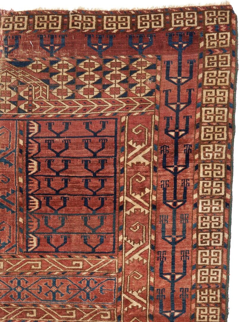 Lot 992: Antique Turkmen Tekke Ensi Rug