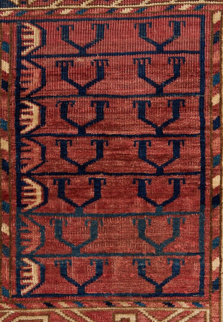 Lot 992: Antique Turkmen Tekke Ensi Rug