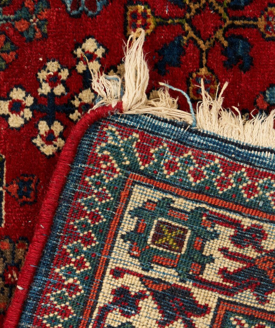 Lot 995: Persian Joshaghan Area Rug, 4' 11" x 3' 7"