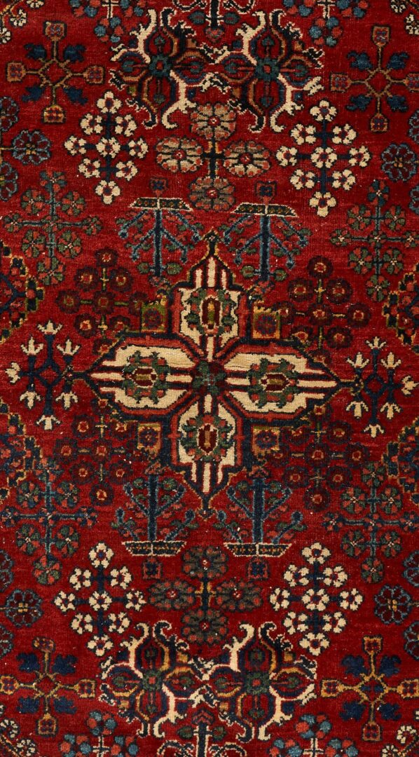 Lot 995: Persian Joshaghan Area Rug, 4' 11" x 3' 7"