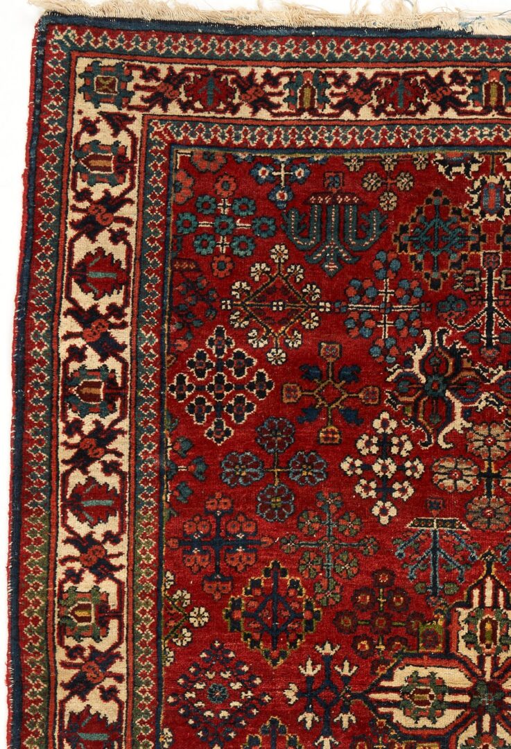 Lot 995: Persian Joshaghan Area Rug, 4' 11" x 3' 7"