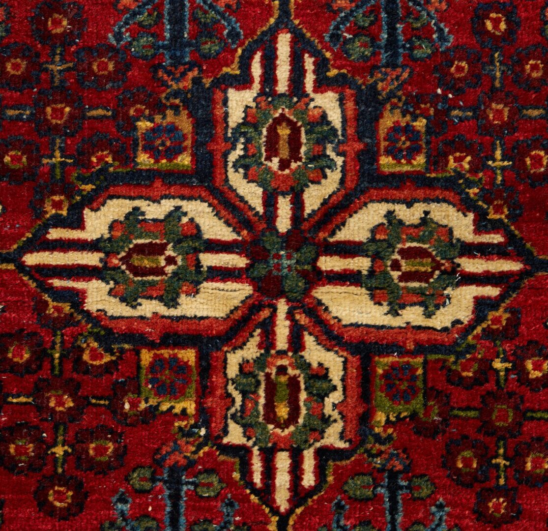 Lot 995: Persian Joshaghan Area Rug, 4' 11" x 3' 7"