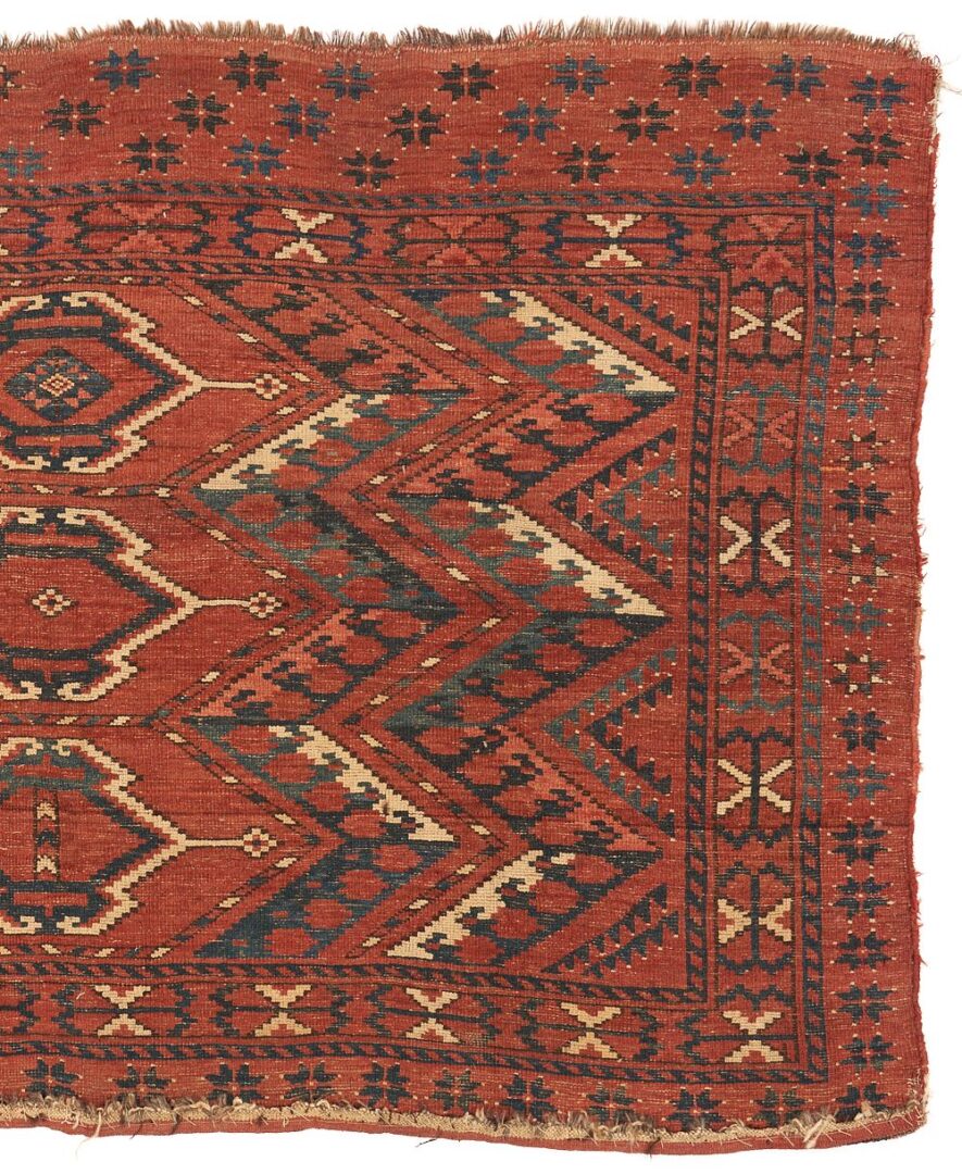 Lot 997: Antique Ersari Chuval Turkestan Rug, 5'ÃÂ 3"ÃÂ x 3'ÃÂ 6"