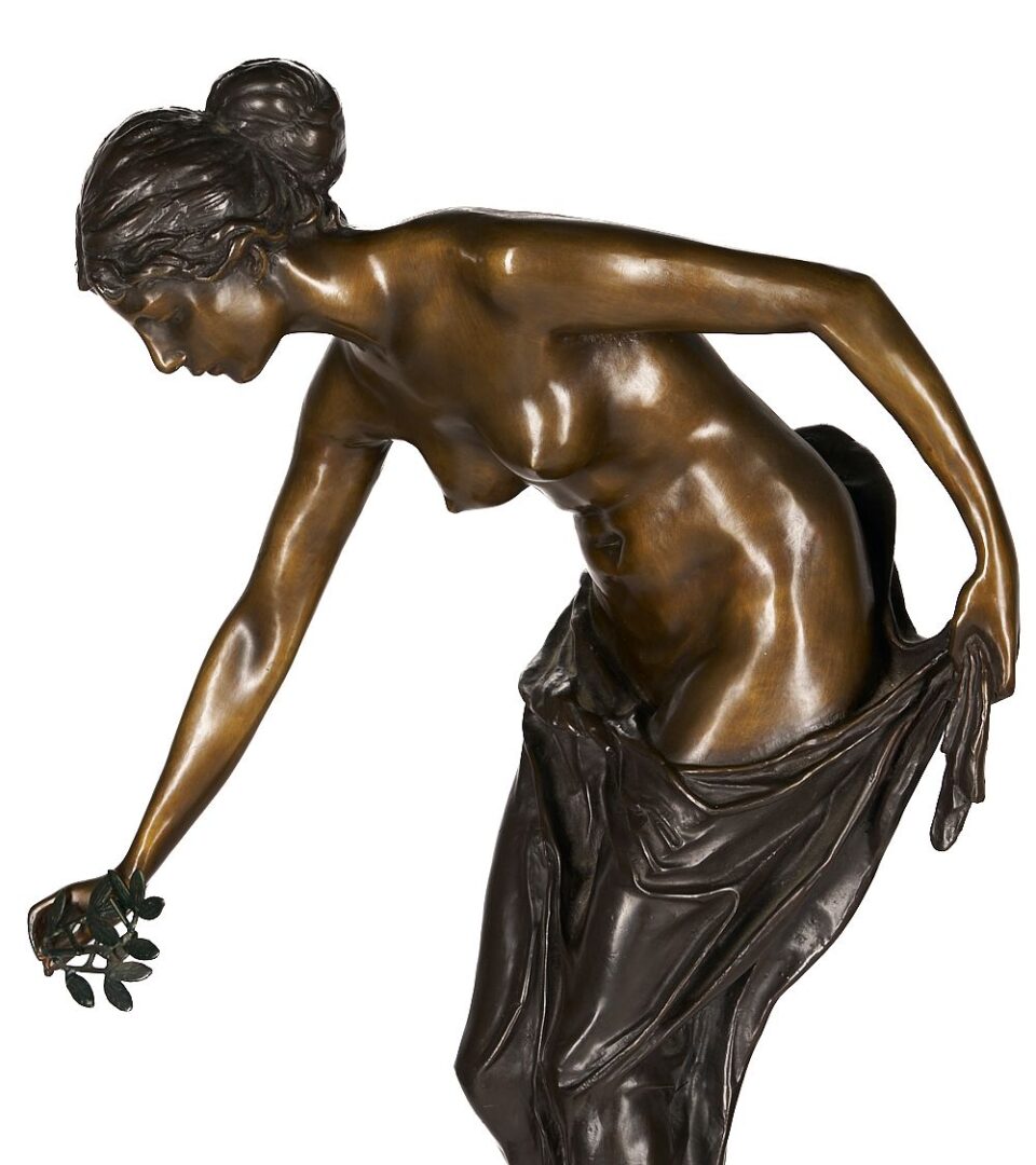 Lot 99: Ernst Wenck Bronze, Goddess of Peace