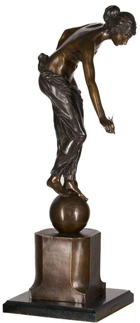 Lot 99: Ernst Wenck Bronze, Goddess of Peace