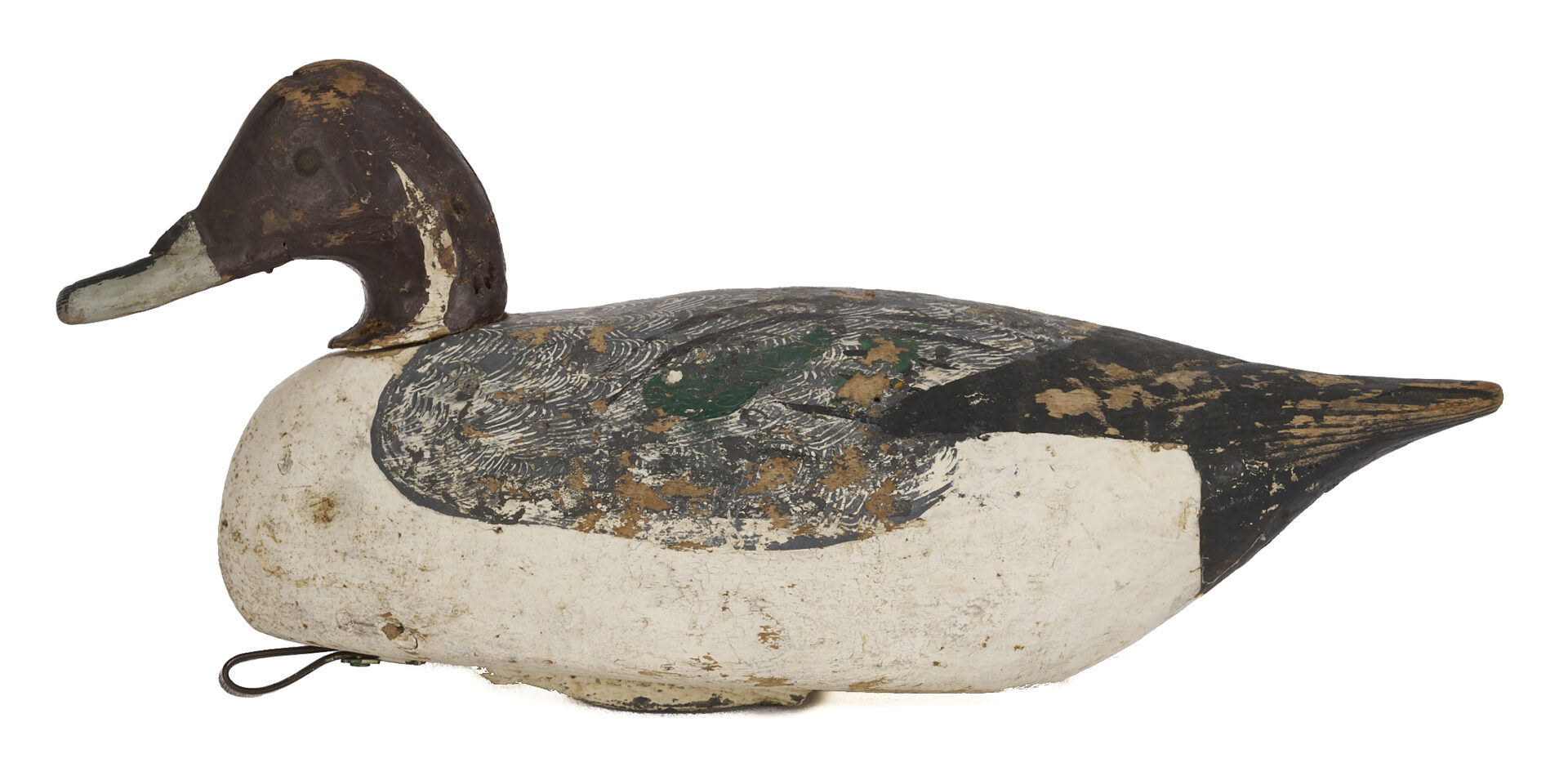 Lot 1008: 2 Duck Decoys, Miles Hancock & Julius Mittlesteadt