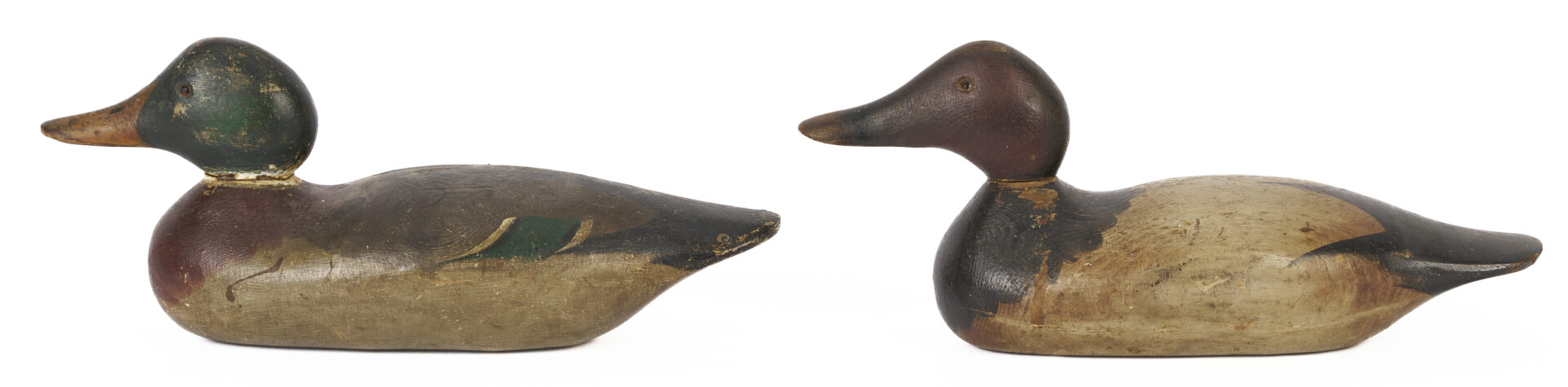 Lot 1009: 3 Mason Factory Duck Decoys, Standard Grade