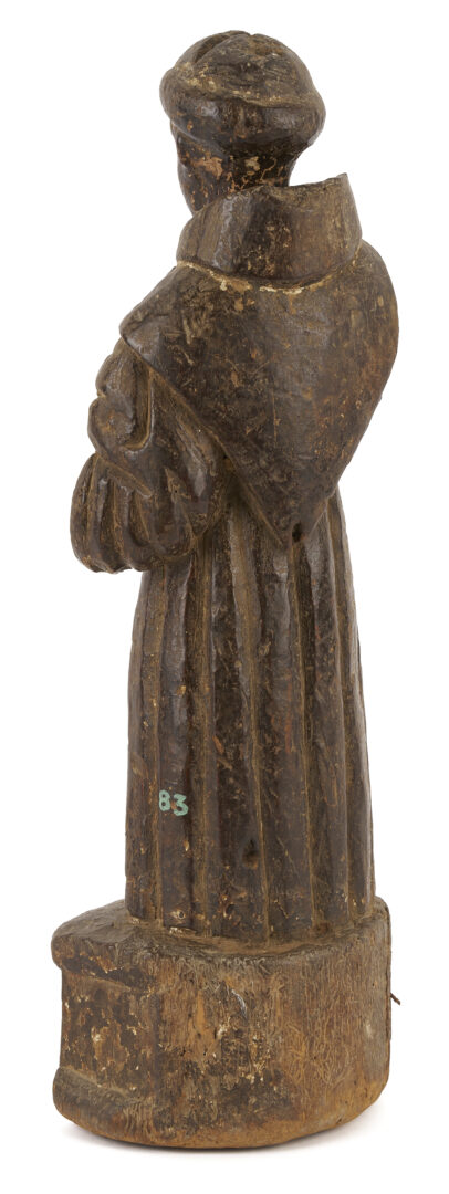 Lot 1011: Spanish Colonial Carved Santos Figure