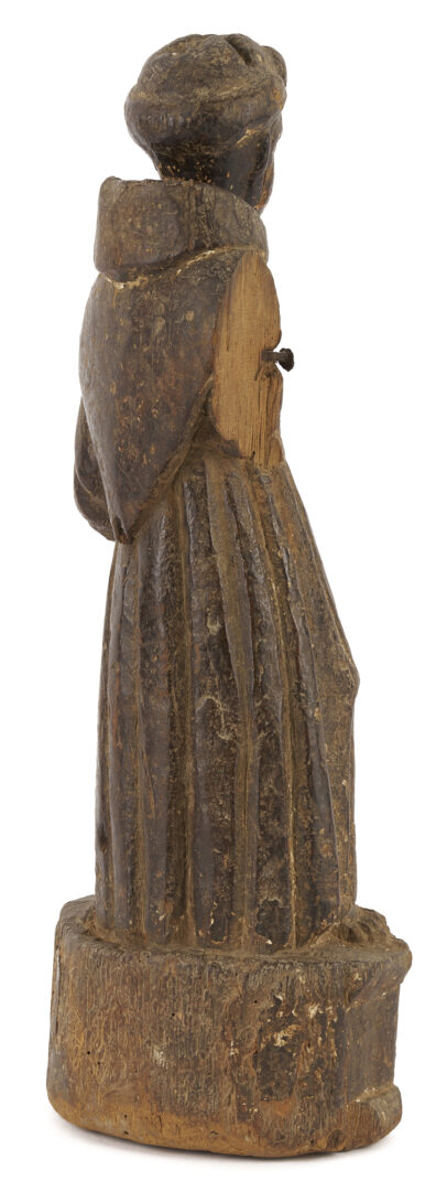 Lot 1011: Spanish Colonial Carved Santos Figure