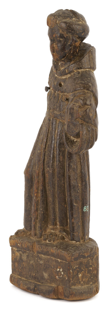 Lot 1011: Spanish Colonial Carved Santos Figure