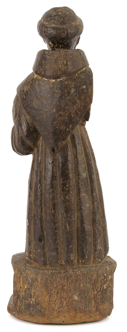 Lot 1011: Spanish Colonial Carved Santos Figure